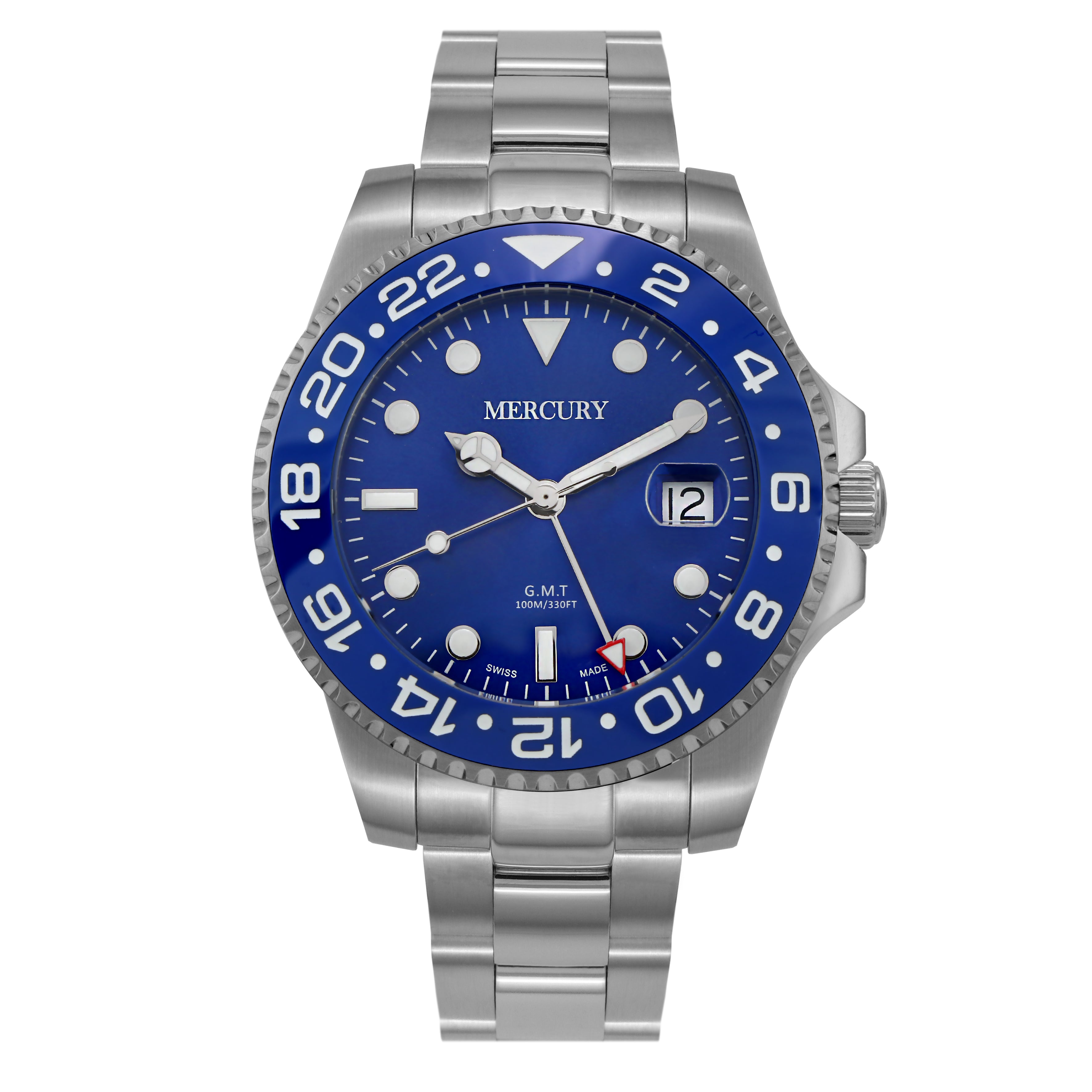 MEM487-SS – Mercury GMT Collection