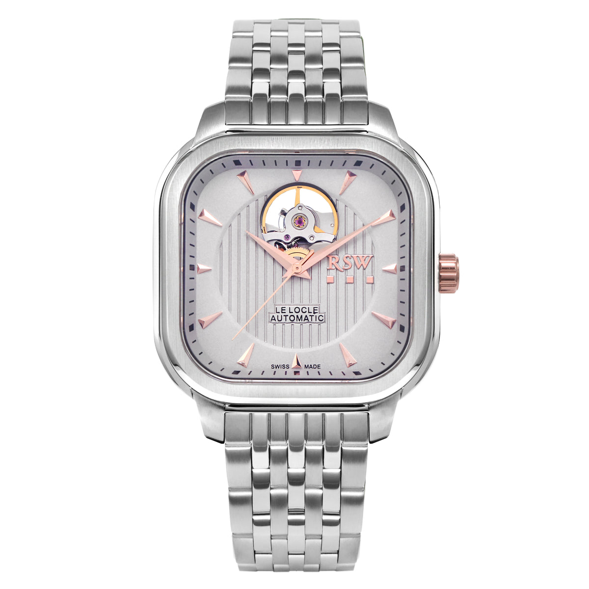 Le Locle Open Heart Automatique RSWA165H-SS – RSW Collection
