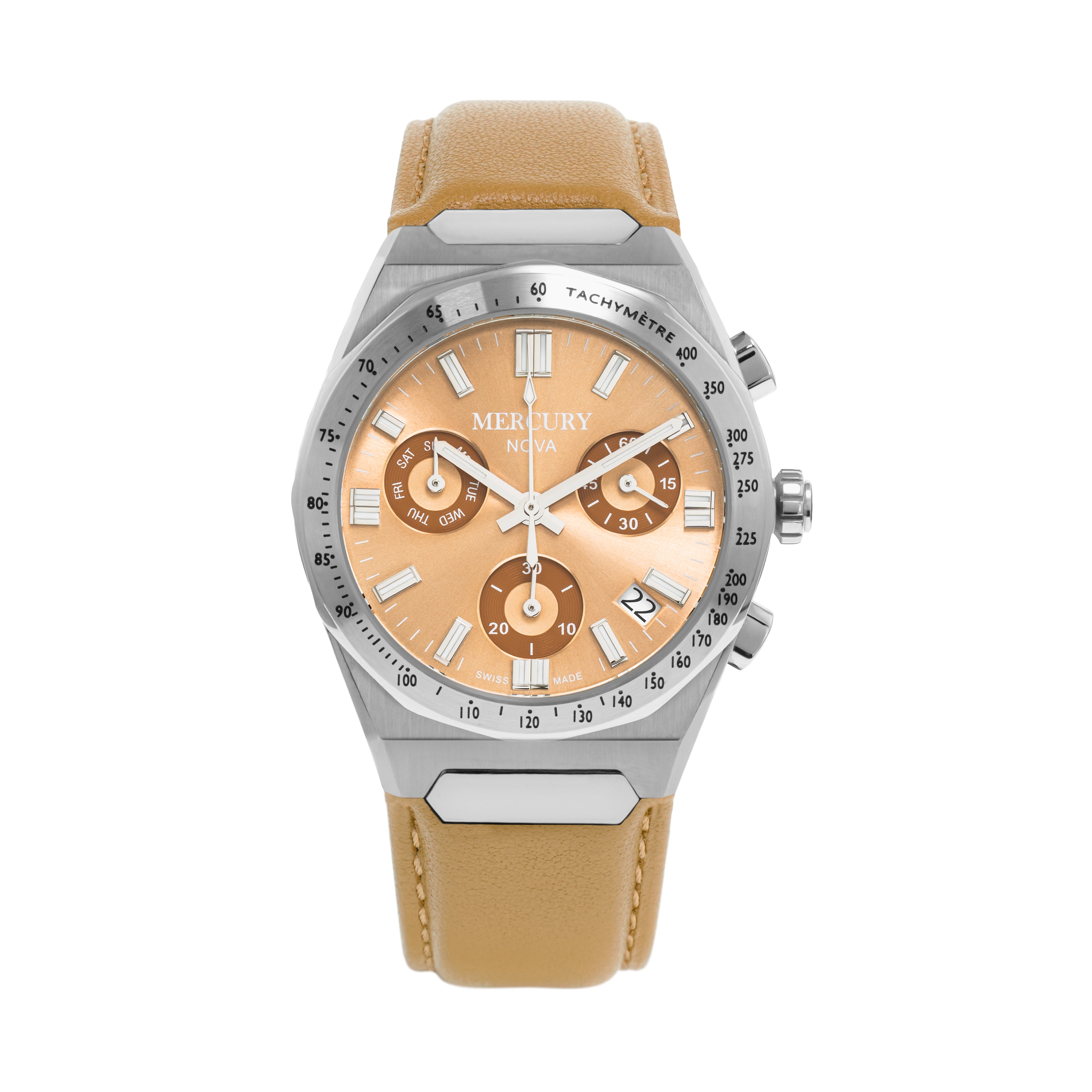 NOVA Chronographe MEC494-SL – Mercury Collection