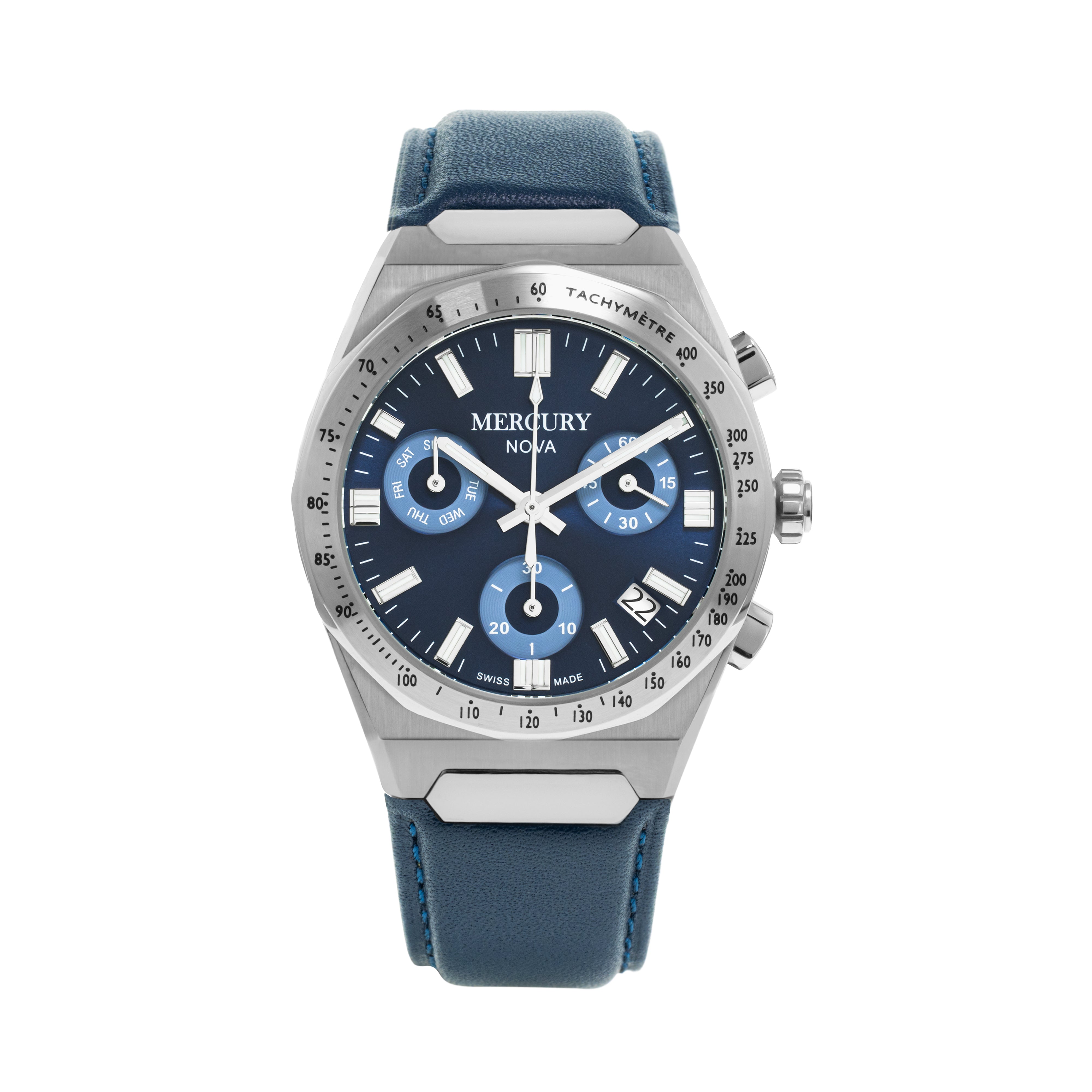 NOVA Chronographe MEC494-SL – Mercury Collection