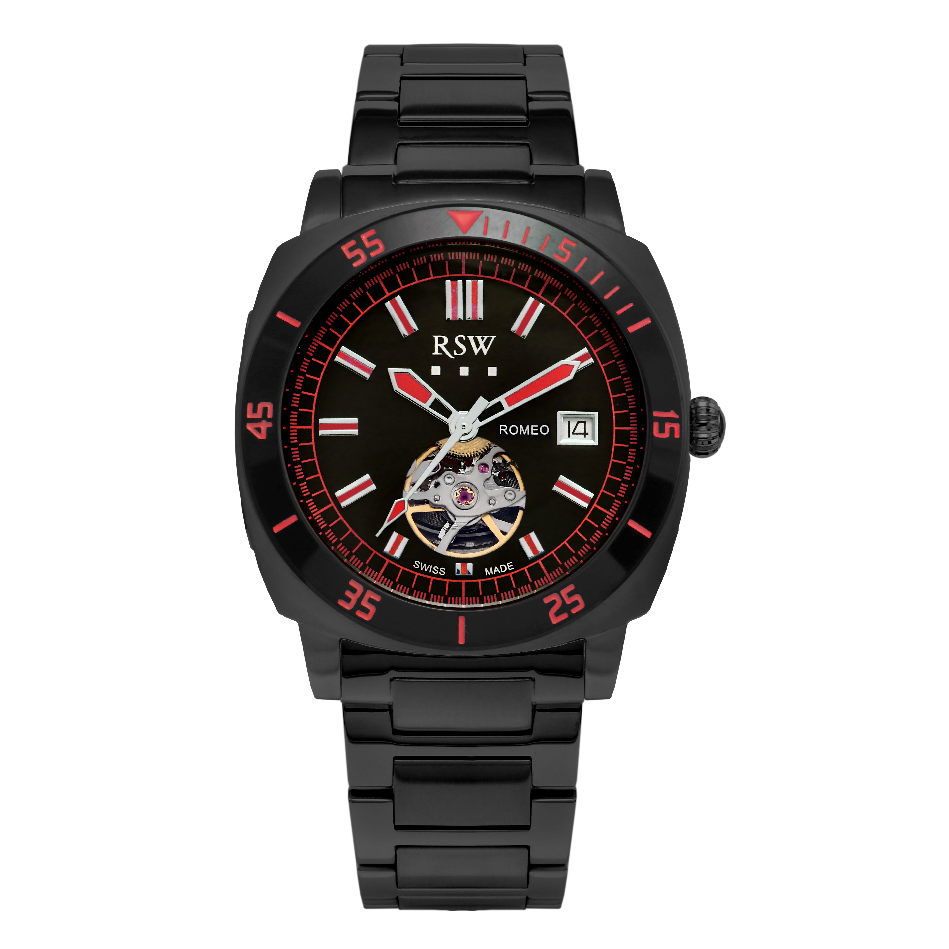 ROMEO Open Heart Automatique Collection – RSWA160H-SS