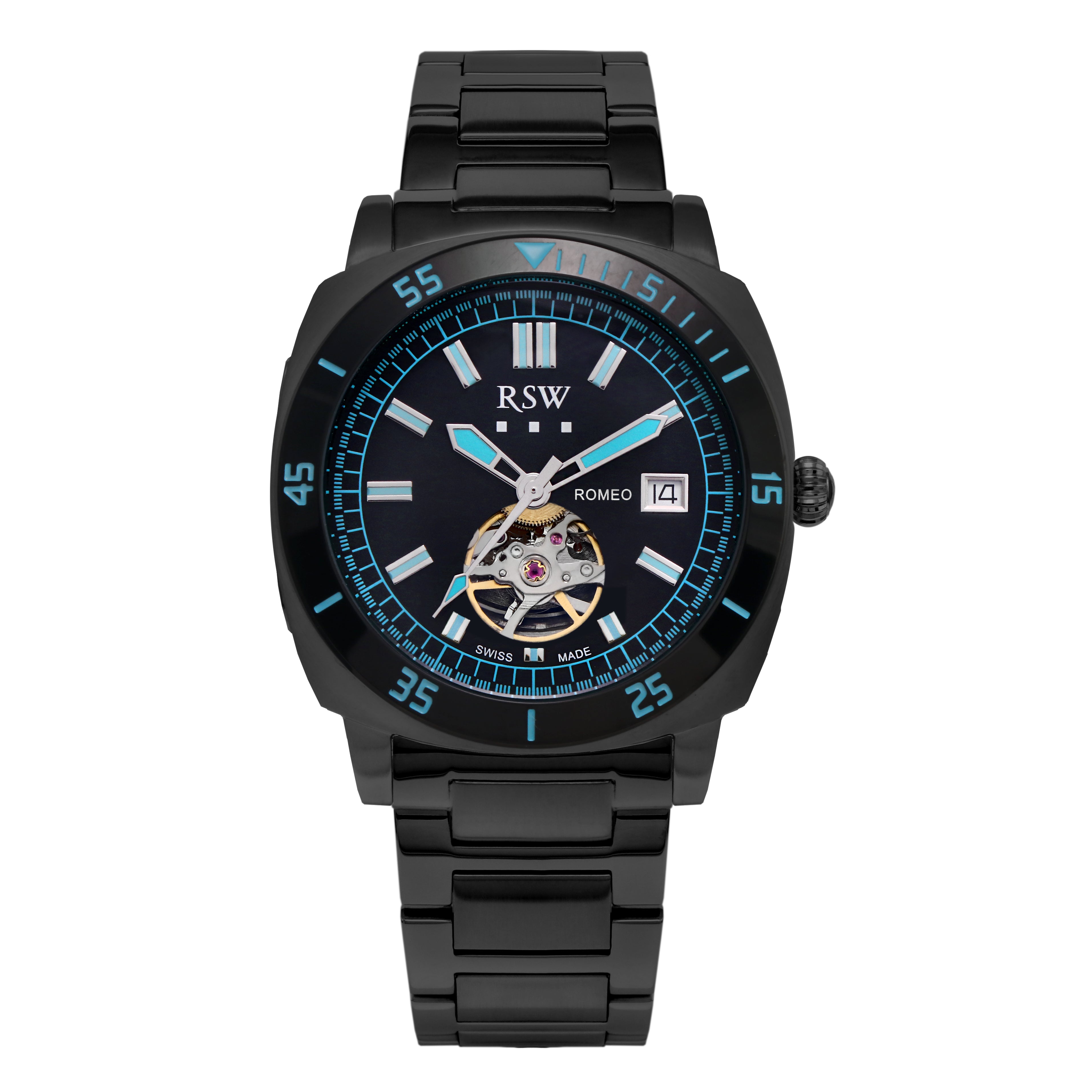 ROMEO Open Heart Automatique Collection – RSWA160H-SS