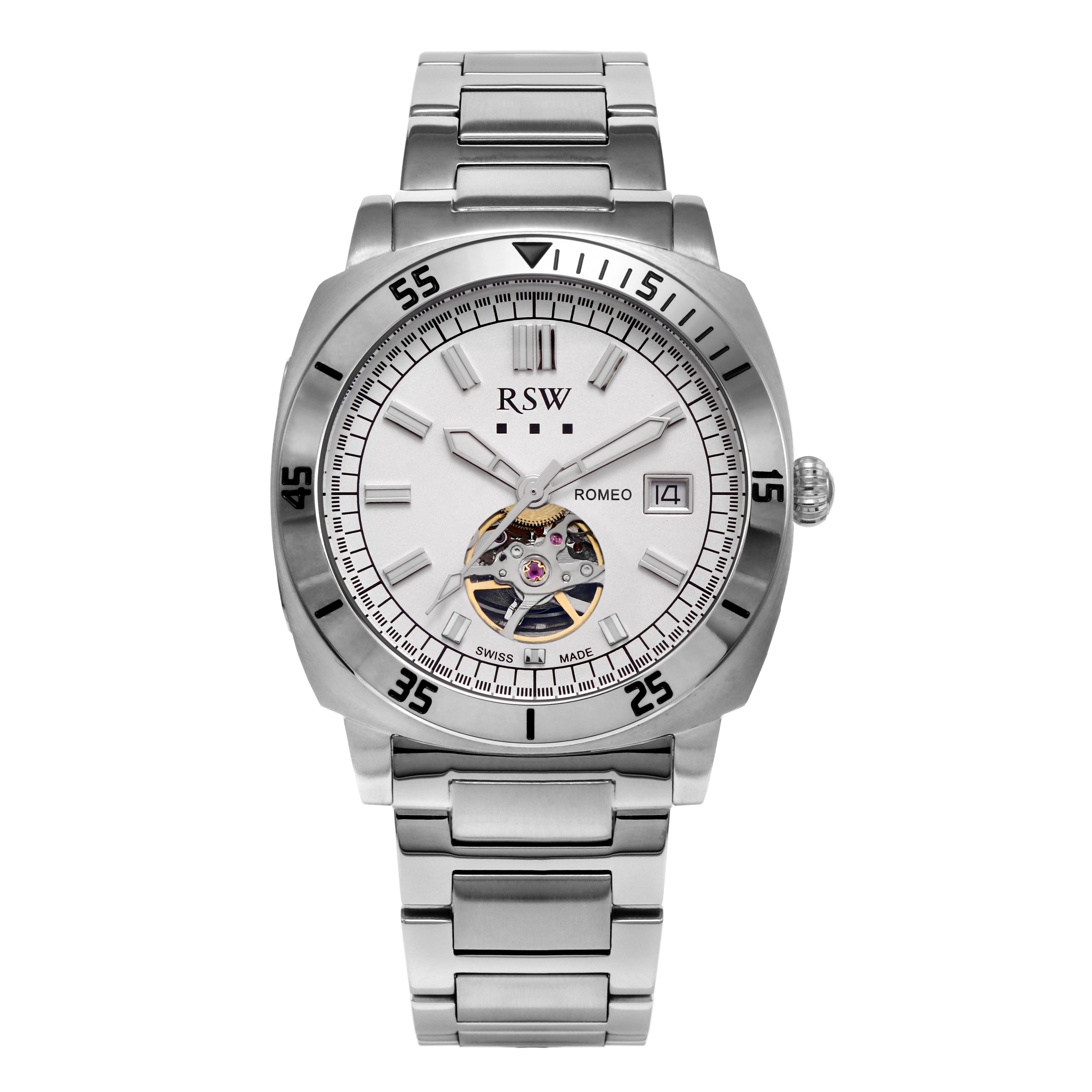 ROMEO Open Heart Automatique Collection – RSWA160H-SS