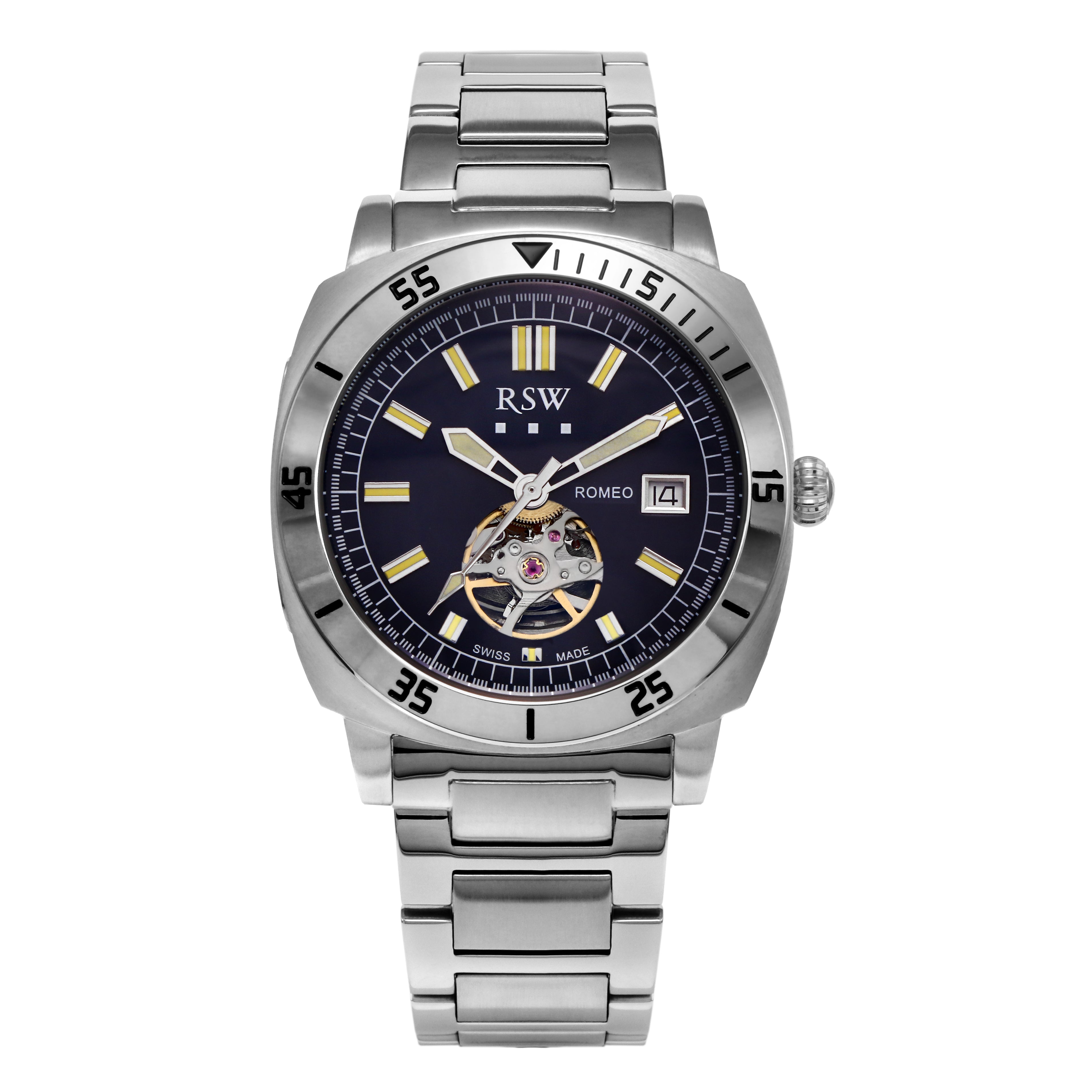 ROMEO Open Heart Automatique Collection – RSWA160H-SS